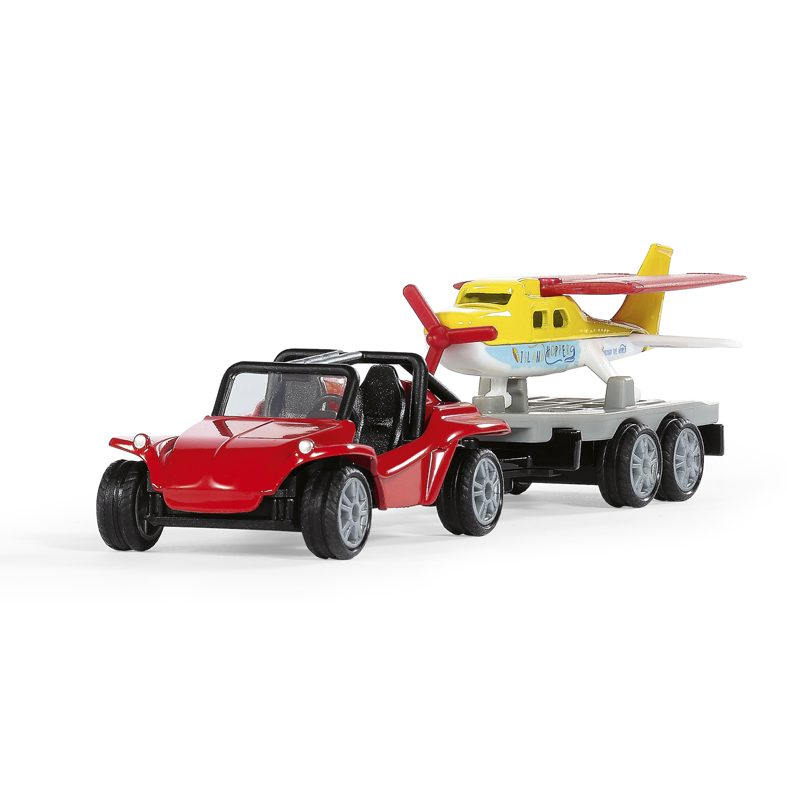 Toy cars siku buggy with sporting airplane