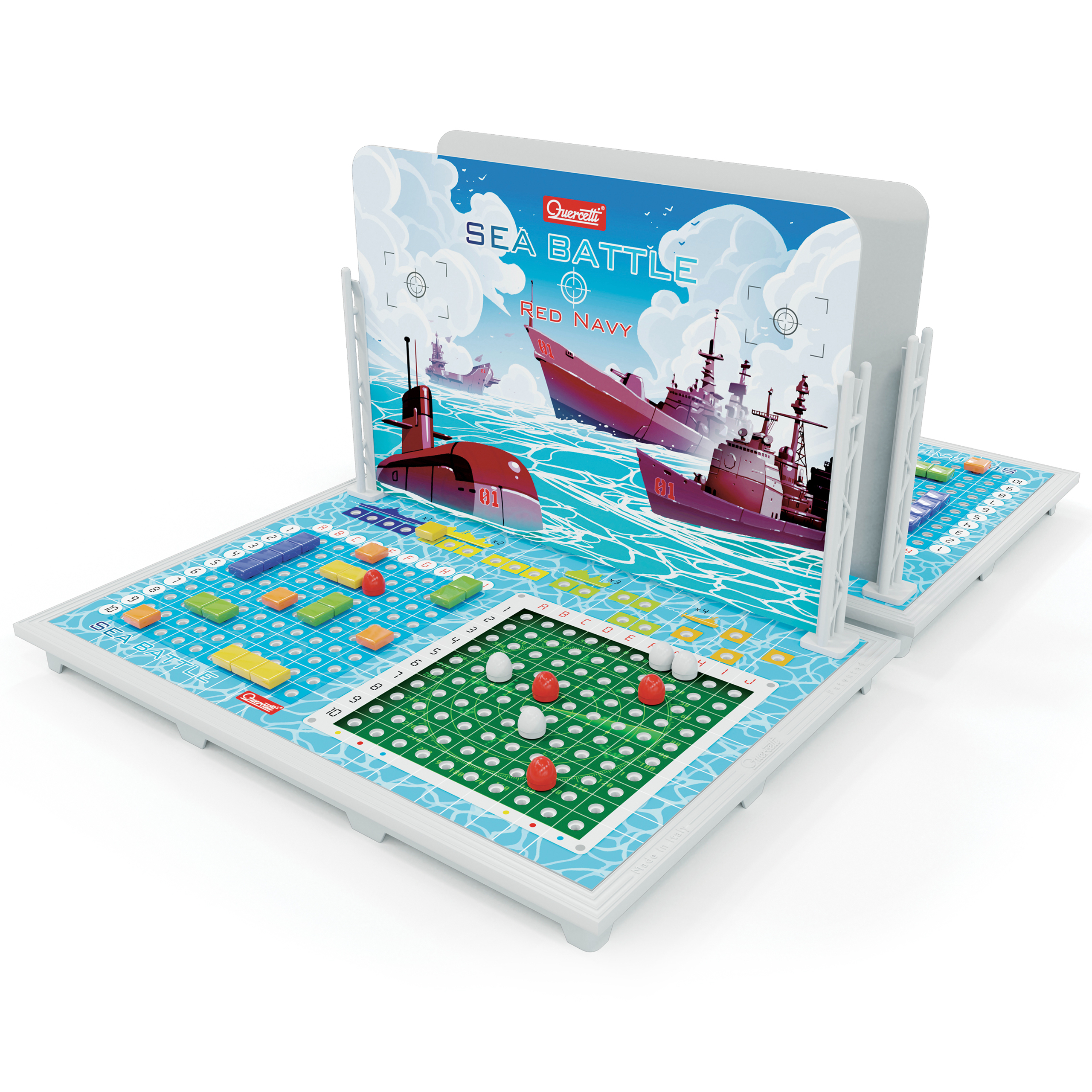 Kids puzzles quercetti game sea battle
