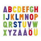 Bokstäver & Siffror quercetti magnettavla med bokstäver