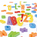 Letters & numbers quercetti  magnetic numbers and letters