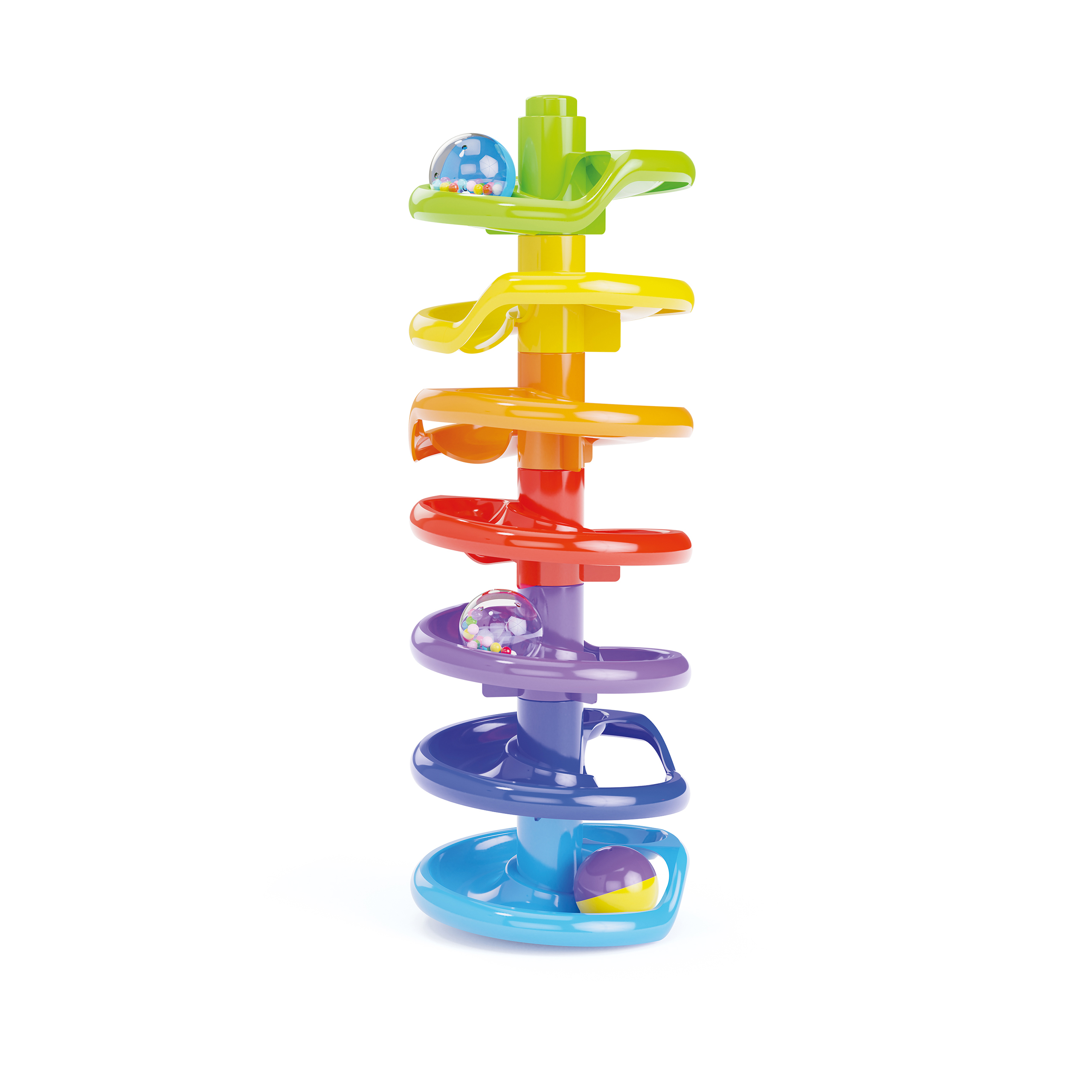 Konstruktionsspielzeug quercetti spiral tower