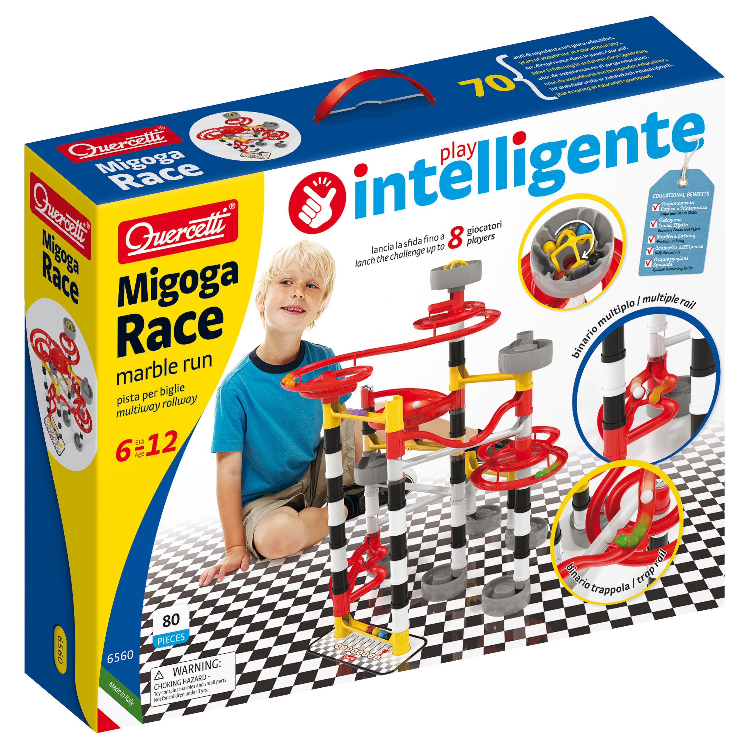 Konstruktionsspielzeug quercetti  migoga race