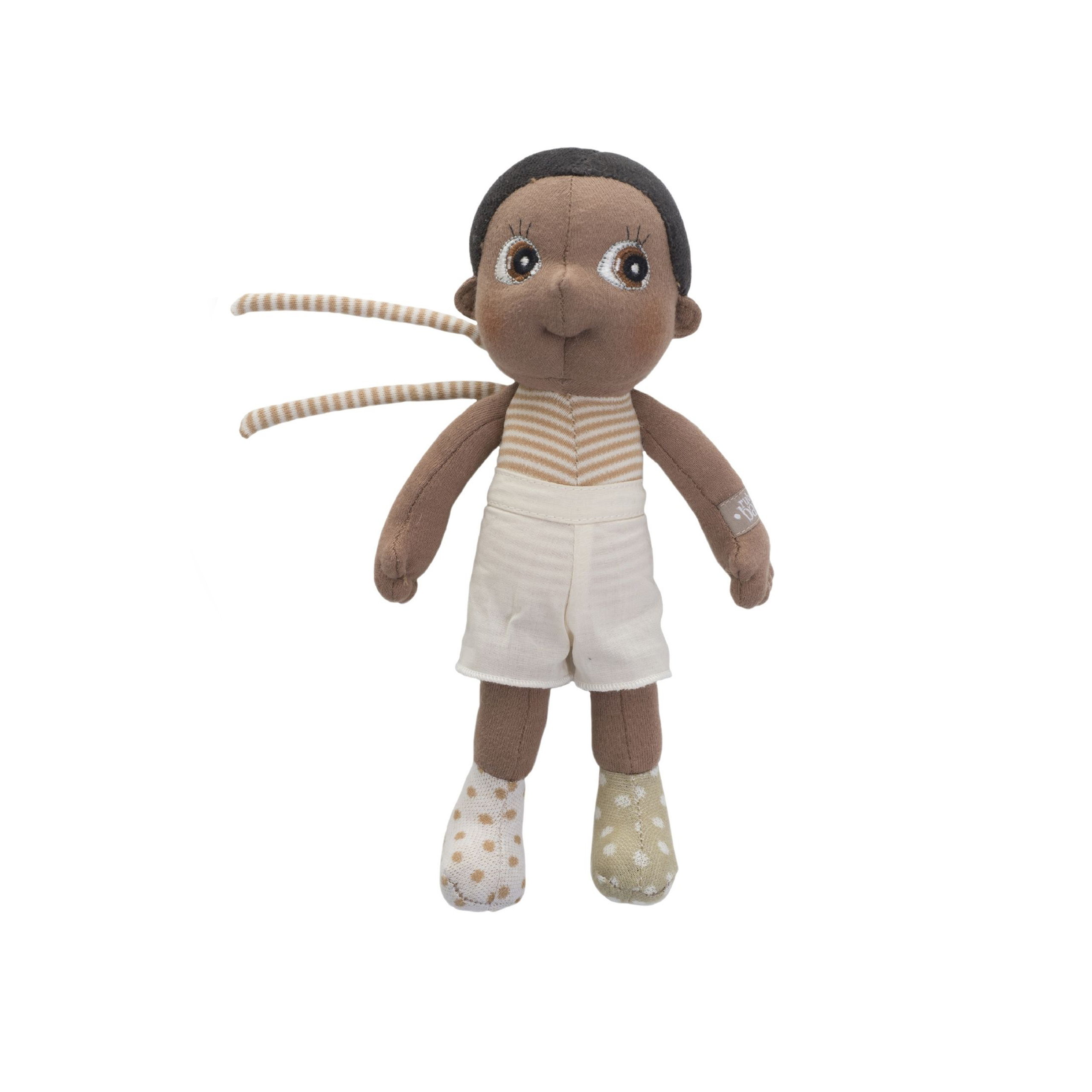 Baby toys rubens barn soft doll basil mini ecobuds