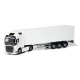 EMEK TOY CAR DELIVERY TRUCK VOLVO FH WHITE  1:25