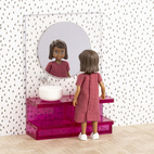 Doll house furniture & doll house accessories lundby dollhouse furniture bathroom set