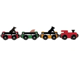 MICKI TRAIN SET ACCESSORY SET ANIMAL TRAIN WOODEN