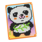 Basteln quercetti  pixelart basic panda