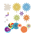 Spil & Puslespil quercetti  spil kaleido gears play eco+