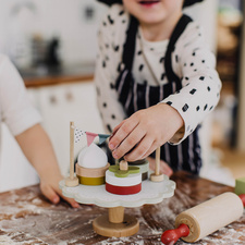 Spielzeugküche & Küchenspiel micki kuchenform mit spielzeugtörtchen