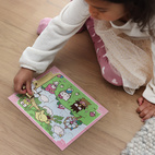 Kids puzzles hello kitty puzzle wooden puzzle 20 pieces