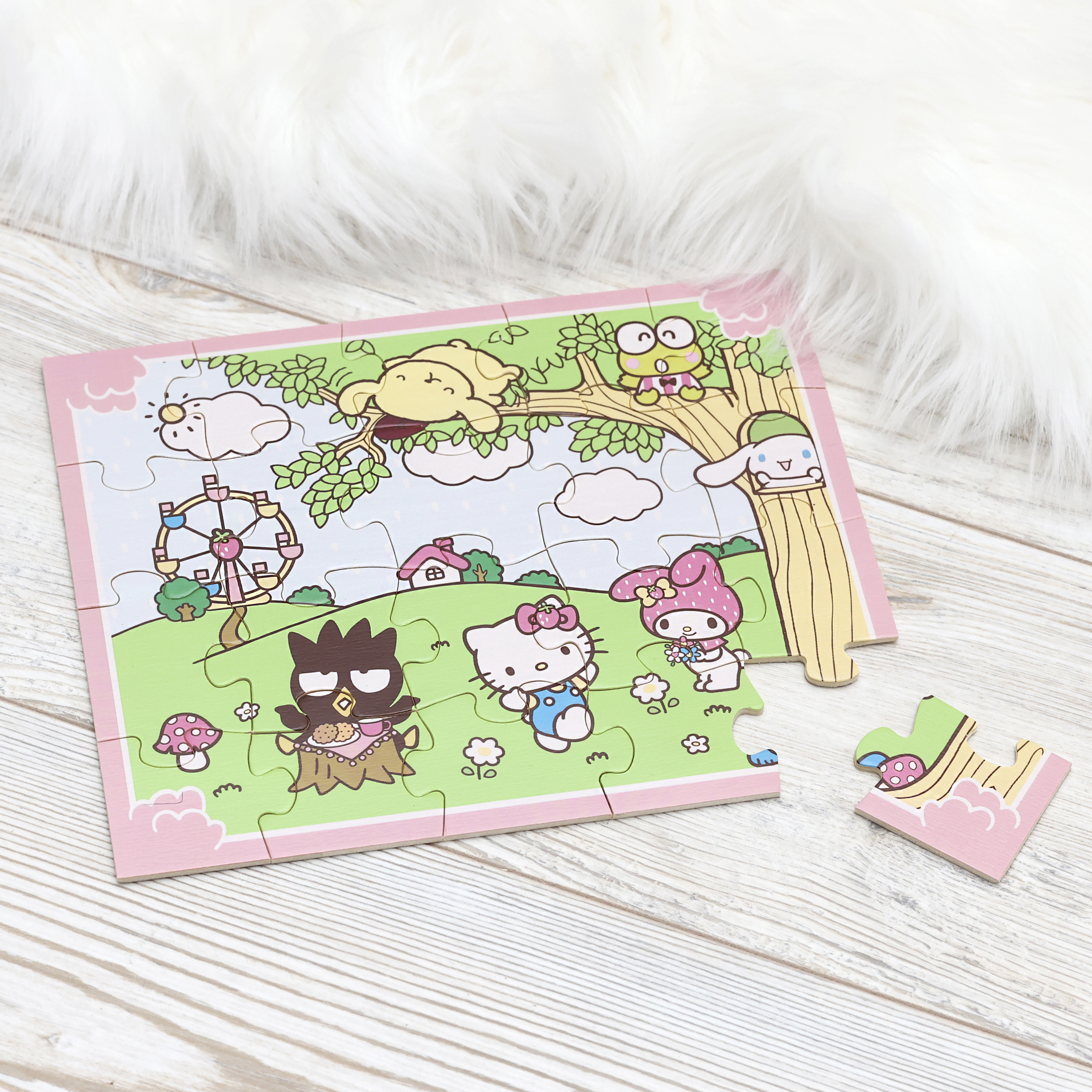 Hello Kitty and Friends hello kitty puzzle holzpuzzle 20 teile
