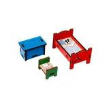 PIPPI DOLL HOUSE FURNITURE BEDROOM