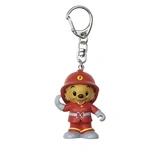 BAMSE FIGUR MED NØKKELRING BRANNMANN