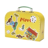 PIPPI BARNVÄSKA PAPPVÄSKA GUL 25 CM