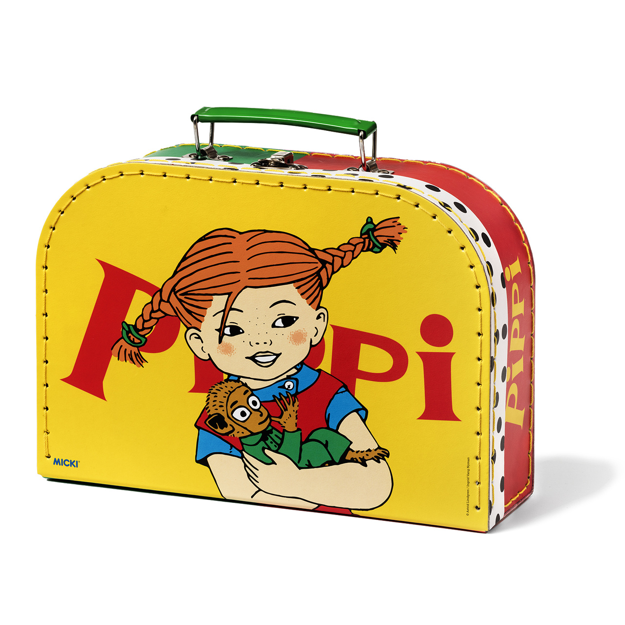 Børnetasker & Accessories pippi børnetaske kuffert 25 cm gul