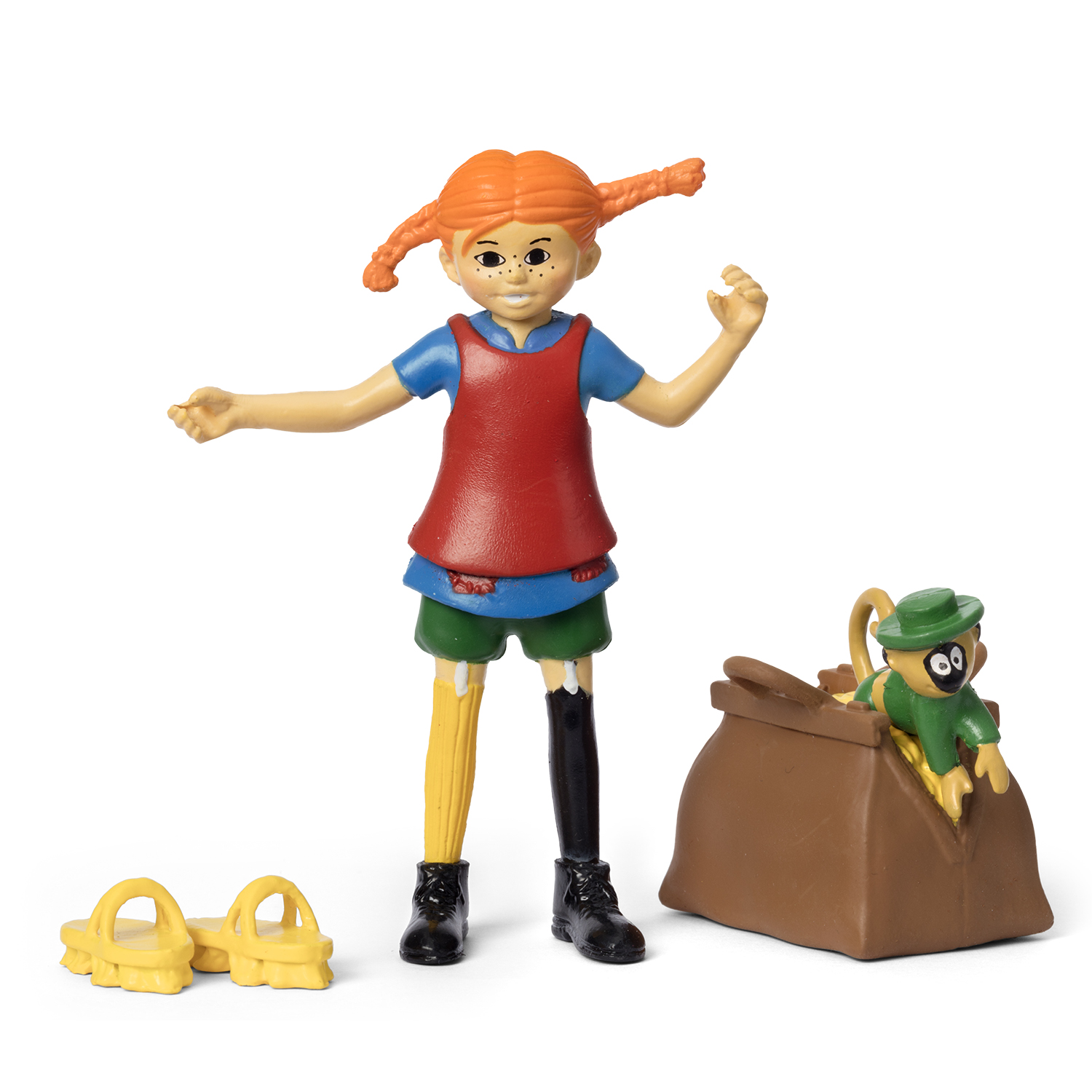 Pippi pippi figurine set pippi & accessories