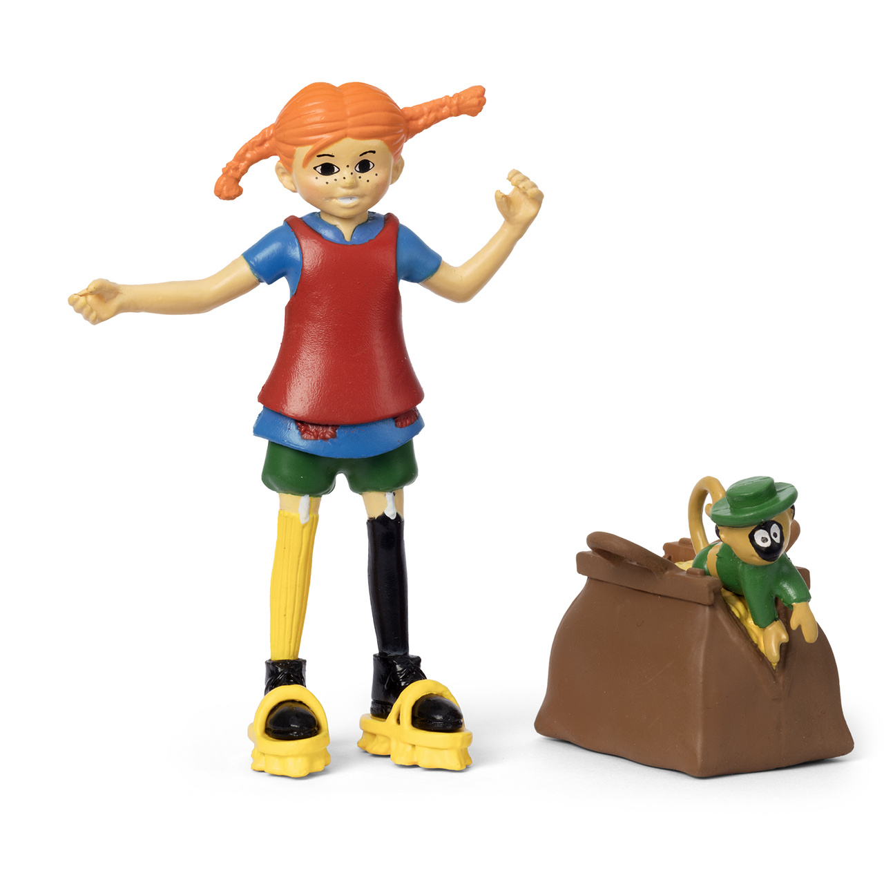 Micki Pippi Tommy and Annika Figures 