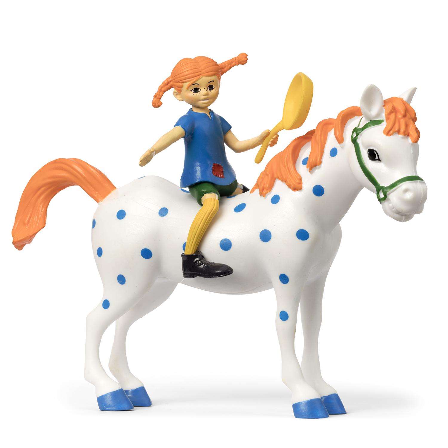 Legetøjsfigurer pippi figursæt pippi & hesten