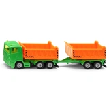 SIKU TRUCK W. DUMP BODY AND TRAILER