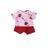 DUKKETØJ SHORTS & T-SHIRT 28-35 CM
