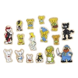 BAMSE FIGURINE SET WOODEN