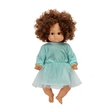 LILLAN TALKING DOLL DARK HAIR 36 CM
