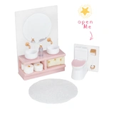 LUNDBY PUPPENHAUSMÖBEL WASCHBECKEN & TOILETTE